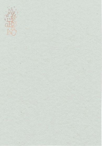 briefpapier Letters junior A5 68-delig