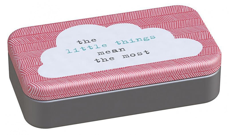 bureaudoosje met inhoud Wolkje 11 cm roze