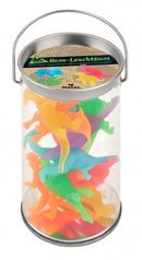 Dino figuurtjes neon