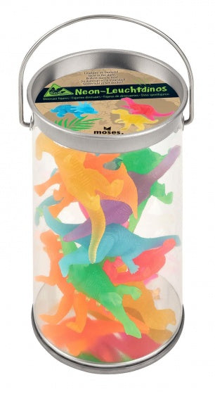 Dino figuurtjes neon