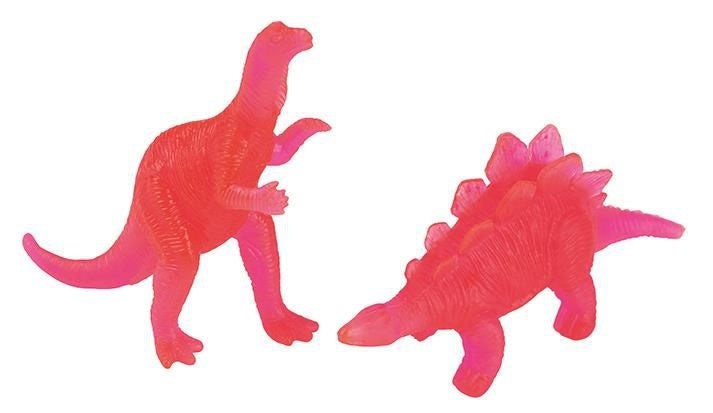 Dino figuurtjes neon