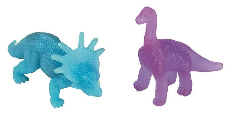 Dino figuurtjes neon