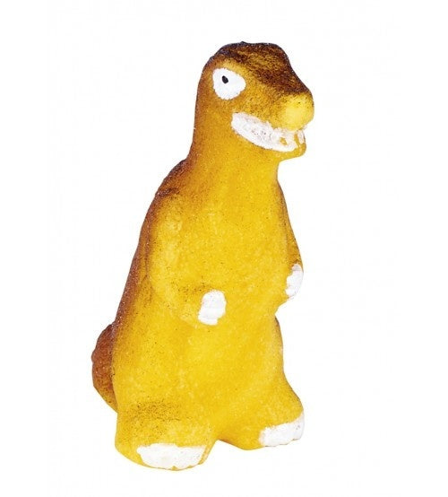dinosaurus in ei XXL 10 cm geel