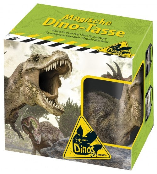 Mok Magische Dino 500 ml zwart