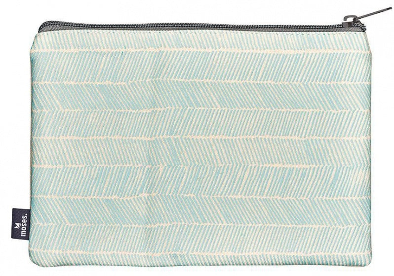 etui Happy Me junior 22 cm katoen beige/blauw