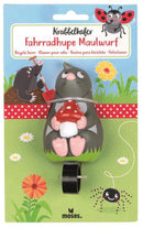 fietstoeter mol junior 18 x 5,6 cm siliconen grijs