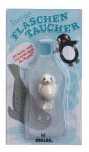 flessenduiker pinguïn 3,5 cm wit