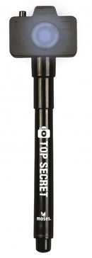 geheimcodestift met camera 11 cm zwart