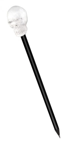 gum piratenschedel 5 cm wit