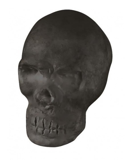 gum piratenschedel 5 cm zwart