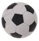 gum Voetbal 3,5 cm zwart/wit