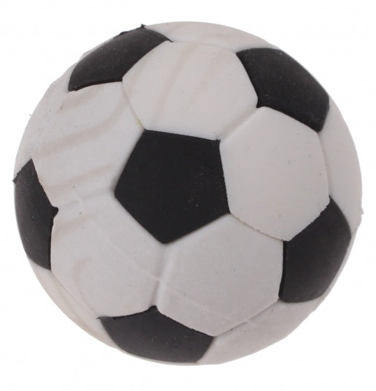 gum Voetbal 3,5 cm zwart/wit