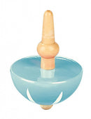 houten tollen op boomstam 3 stuks