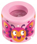 insectenkijker prisma junior 4.8 cm x 3,8 cm hout roze