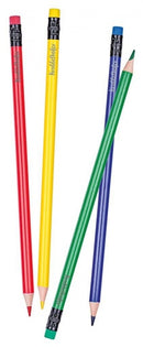 kleurpotloden met gum 12-delig 19 cm