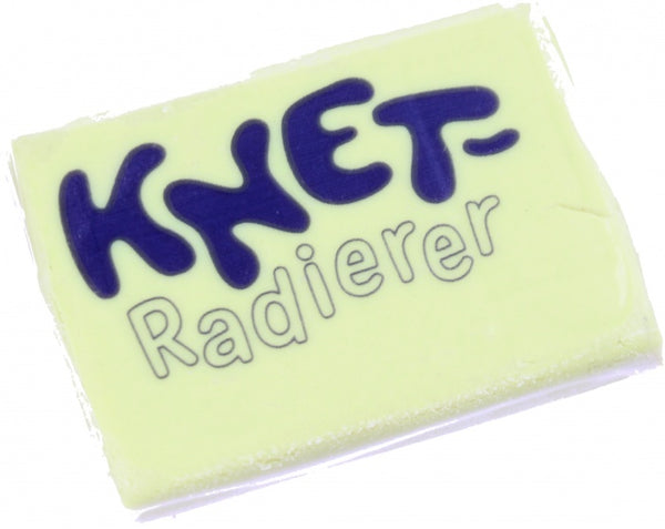 kneedgum 4,5 x 3 x 0,8 cm geel