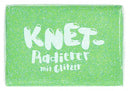 kneedgum glitter junior 6 x 4 cm polymeer groen