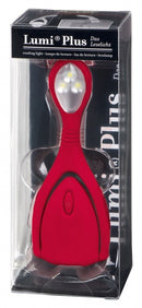 Leeslamp Libri_x Lumi Plus 13 cm rood
