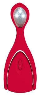 Leeslamp Libri_x Lumi Plus 13 cm rood