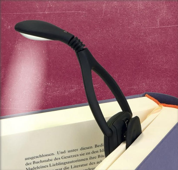 Leeslamp Libri_x Lumi Plus kat wit 13 cm