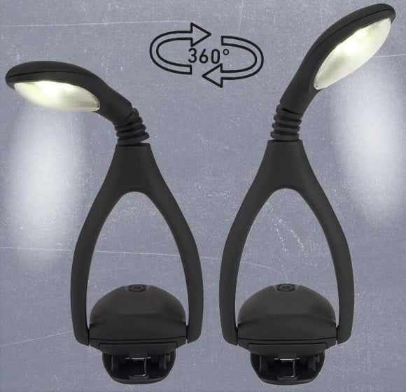 Leeslamp Libri_x Lumi Plus kat wit 13 cm