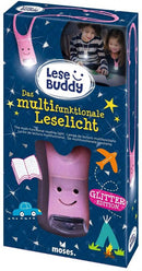 leeslampje junior 39,5 x 3,3 cm led siliconen roze