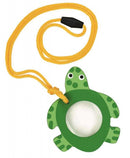 loep schildpad junior 30 cm hout groen