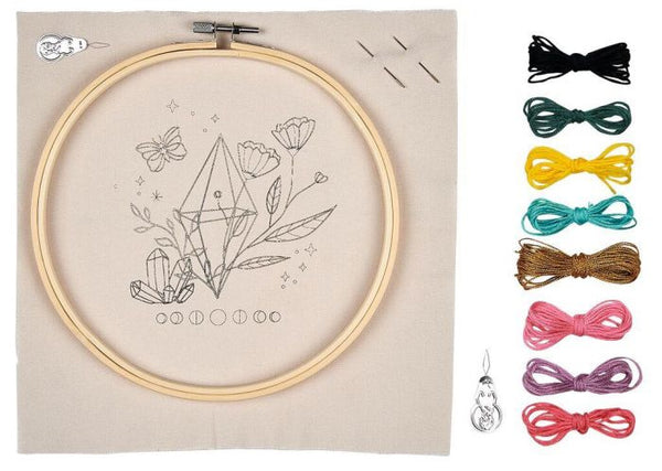 maak je eigen borduurring junior 14-delig