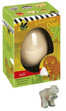 Magisch dinosaurus-ei 6 cm groen