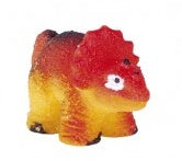 Magisch dinosaurus-ei 6 cm oranje