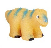 Magisch dinosaurus-ei 6 cm oranje/blauw