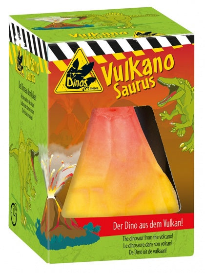 magische vulkaan 9,5 cm dinosaurus groen
