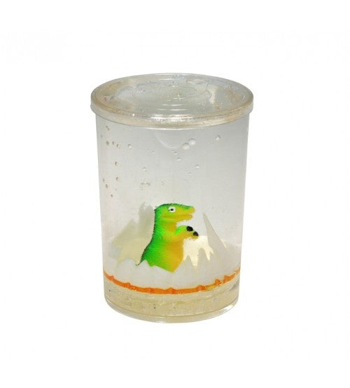 magische vulkaan 9,5 cm dinosaurus groen