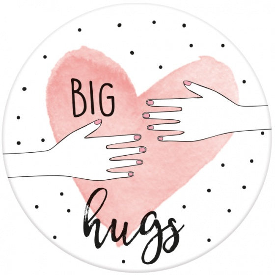 magneet Big Hugs 5,5 cm rond