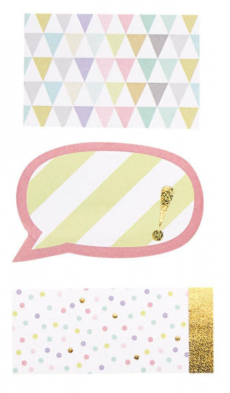 memoblaadjes Flowers & Friends junior 9 cm 400 stuks
