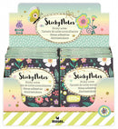 memoblaadjes Flowers & Friends junior 9 cm 400 stuks