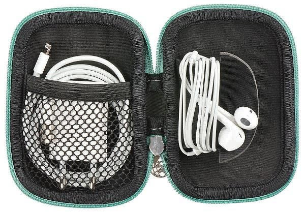 opberghoesje Reizen 9 x 12,5 cm polyester groen