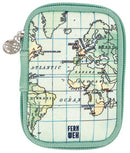 opberghoesje Reizen 9 x 12,5 cm polyester groen