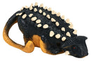 opwindfiguur Ankylosaurus junior 13 x 11 cm zwart/geel