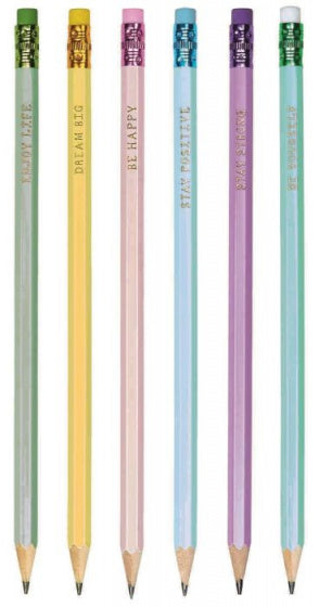 potloden Be happy junior 18.9 cm pastelkleuren