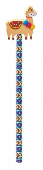 potlood met gum lama beige