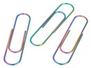 regenboogpaperclips XXL 10 cm 5 stuks