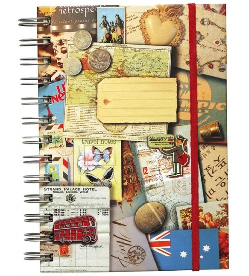 reisdagboek 17 x 13,5 cm