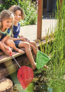 schepnet Krabbelkäfer telescopisch 86 cm blauw