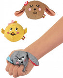 stressbal kids voorjaar 6,5 x 7 cm katoen bruin