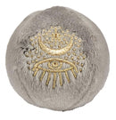 stressbal Omm For You 7 cm pluche grijs