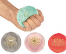 stressbal Omm For You 7 cm pluche rood