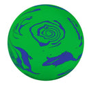 stuiterbal Planeet 6 cm rubber groen/blauw