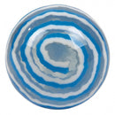 stuiterbal glow in the dark 5 cm rubber blauw