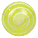 stuiterbal glow in the dark 5 cm rubber geel